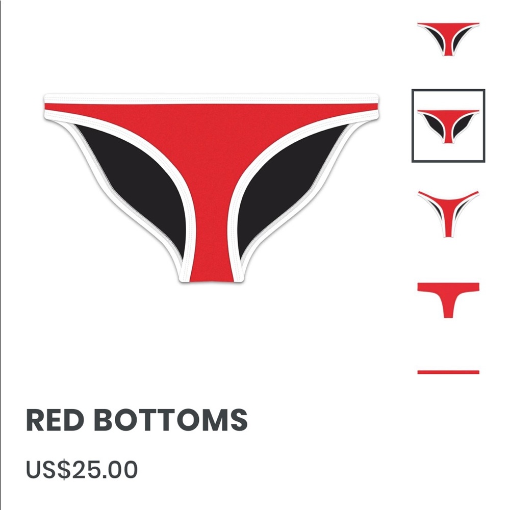 Hoaka Red Bikini